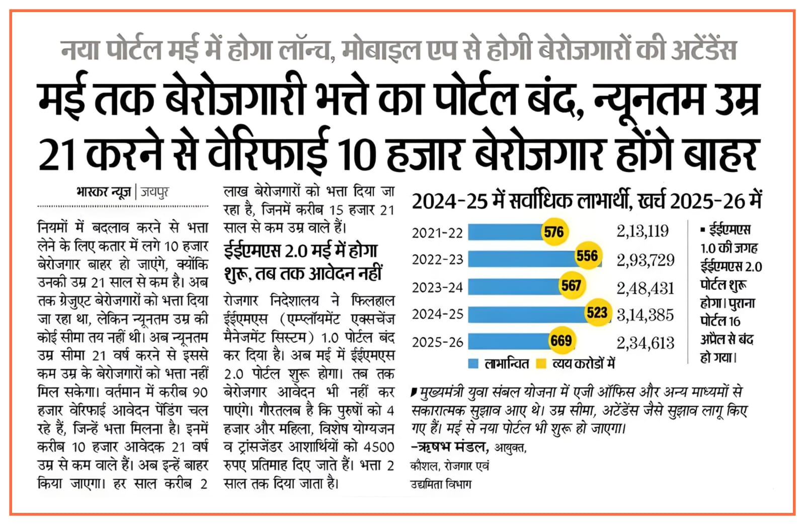 Berojgari Bhatta Update 2026