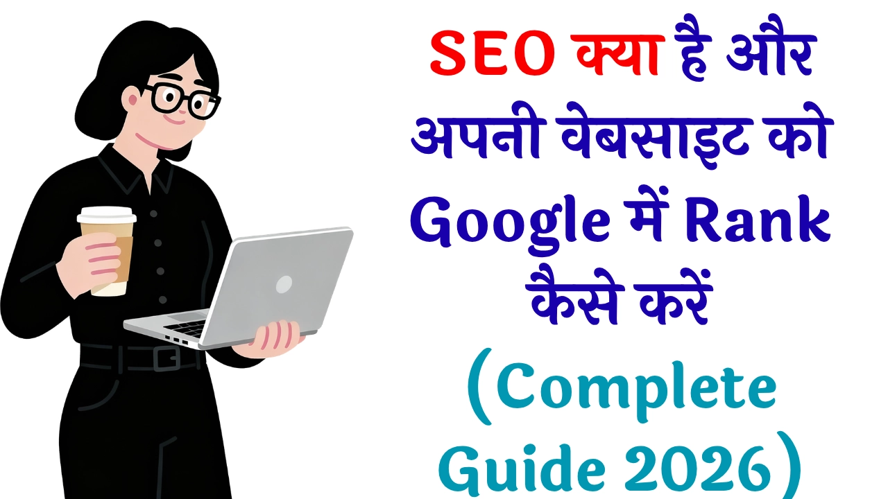 SEO क्या है और अपनी वेबसाइट को Google में Rank कैसे करें (Complete Guide 2026)